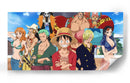 One Piece Characters | Cuadro decorativo de Canvas Lab