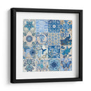 Azulejos Azules Y Blancos - Evelia Designs | Cuadro decorativo de Canvas Lab