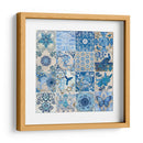 Azulejos Azules Y Blancos - Evelia Designs | Cuadro decorativo de Canvas Lab