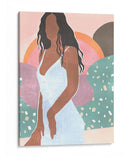 Dama Rizada I - Melissa Wang | Cuadro decorativo de Canvas Lab