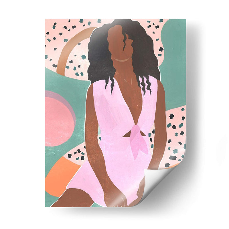 Curly Lady Iii - Melissa Wang | Cuadro decorativo de Canvas Lab