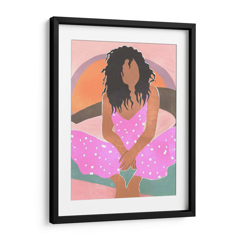 Curly Lady Iv - Melissa Wang | Cuadro decorativo de Canvas Lab