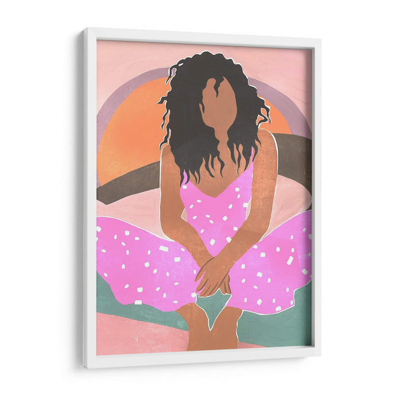 Curly Lady Iv - Melissa Wang | Cuadro decorativo de Canvas Lab