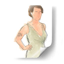 Bosquejo De La Figura Moderna I - June Erica Vess | Cuadro decorativo de Canvas Lab