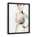 Bloqueo De Color Figura I - June Erica Vess | Cuadro decorativo de Canvas Lab