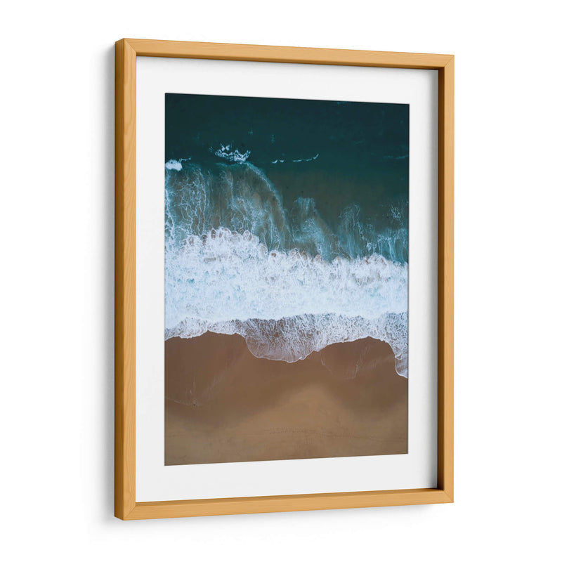 La playa sola | Cuadro decorativo de Canvas Lab