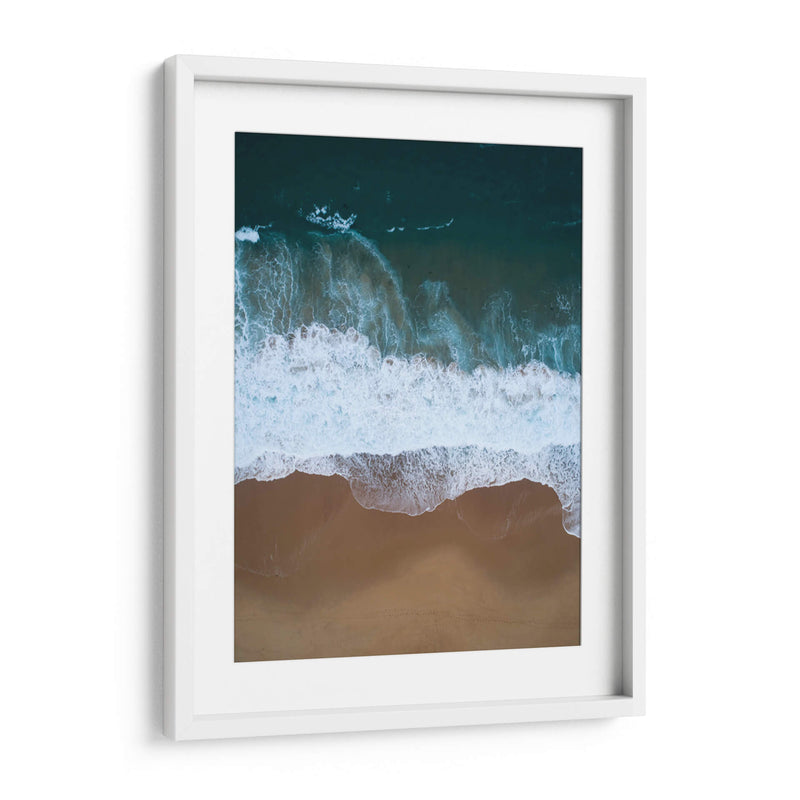 La playa sola | Cuadro decorativo de Canvas Lab