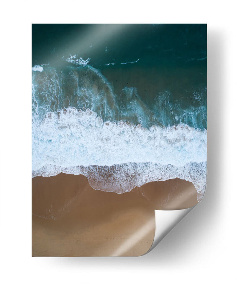 La playa sola | Cuadro decorativo de Canvas Lab