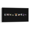 One Piece skull line | Cuadro decorativo de Canvas Lab