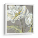 Tulipán En Gris - Jennifer Goldberger | Cuadro decorativo de Canvas Lab