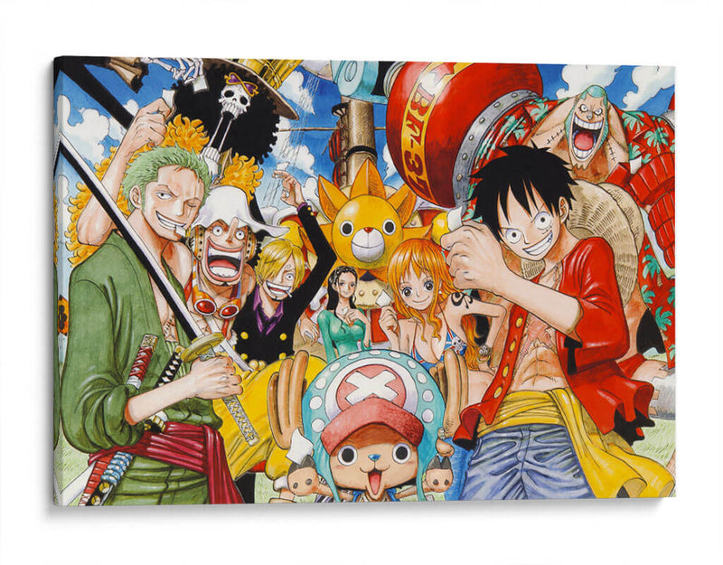 One Piece smiles | Cuadro decorativo de Canvas Lab