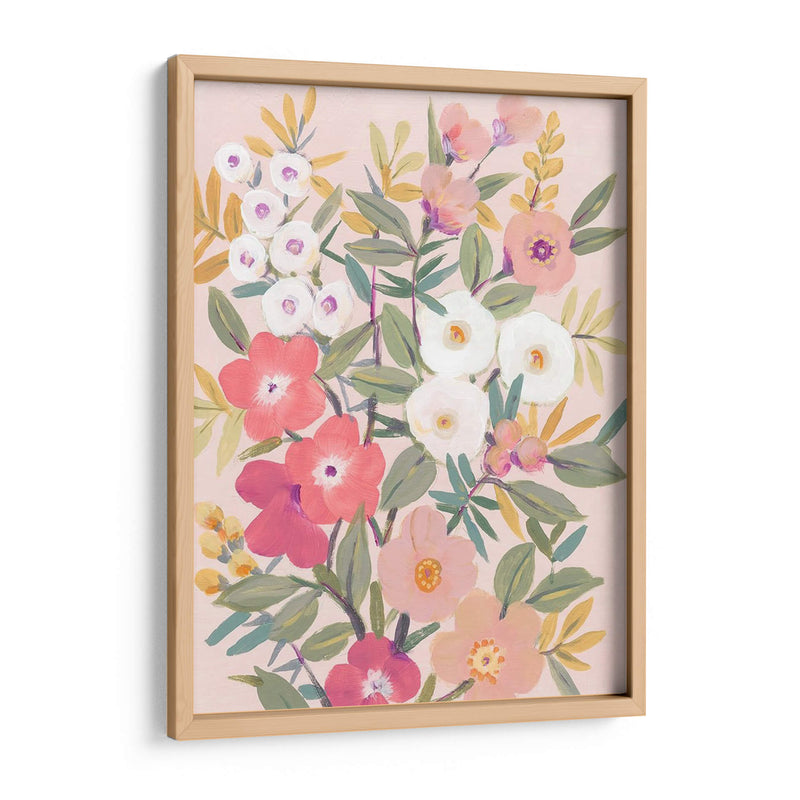 Bastante Rosa Floral I - Tim OToole | Cuadro decorativo de Canvas Lab