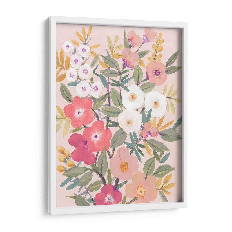 Bastante Rosa Floral I - Tim OToole | Cuadro decorativo de Canvas Lab