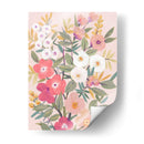 Bastante Rosa Floral I - Tim OToole | Cuadro decorativo de Canvas Lab