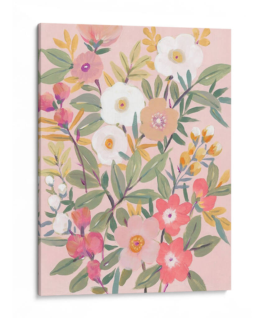 Bonita Rosa Floral Ii - Tim OToole | Cuadro decorativo de Canvas Lab