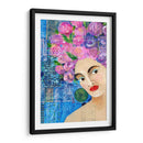 Flores En Su Cabello Ii - Regina Moore | Cuadro decorativo de Canvas Lab