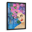 Flores En Su Cabello Ii - Regina Moore | Cuadro decorativo de Canvas Lab