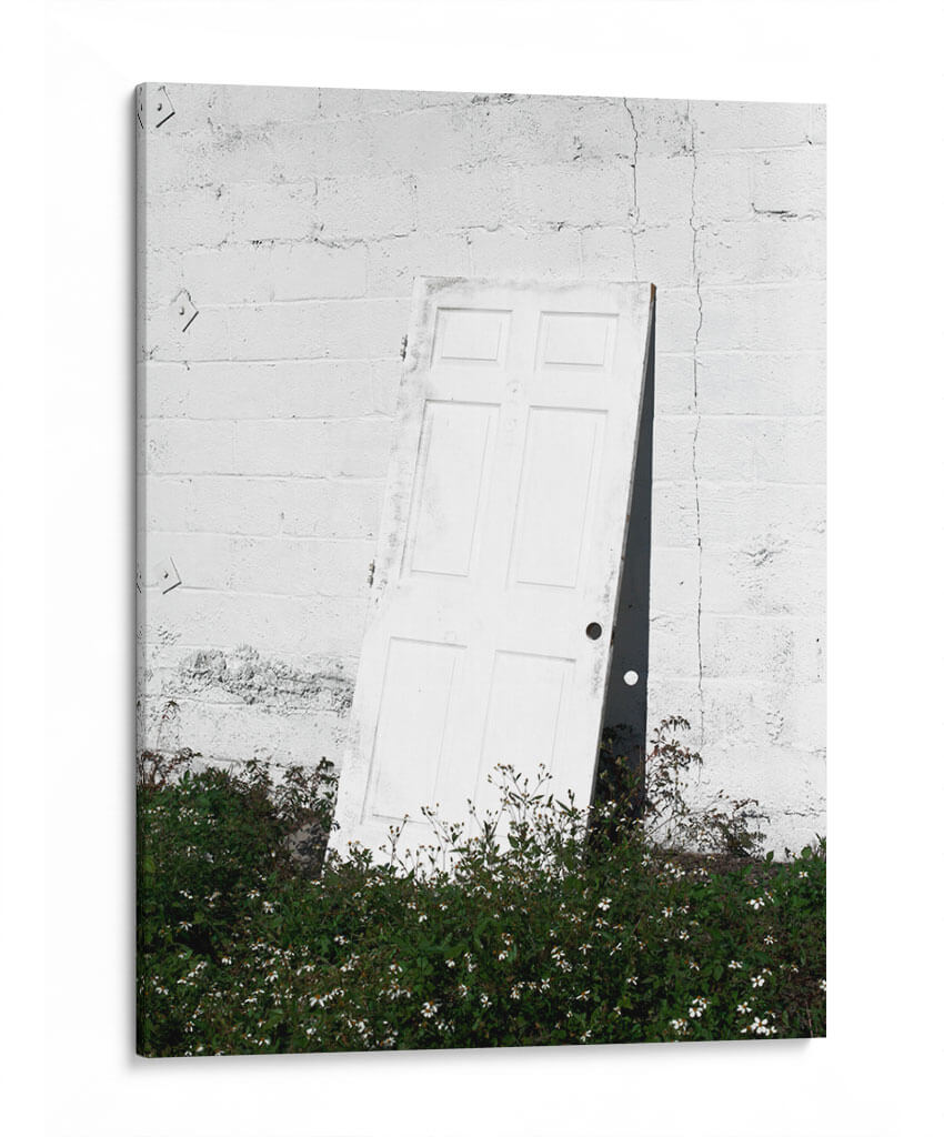 La puerta blanca | Cuadro decorativo de Canvas Lab