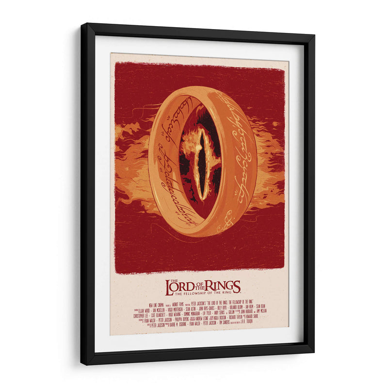 The Ring on fire poster | Cuadro decorativo de Canvas Lab