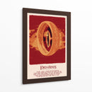 The Ring on fire poster | Cuadro decorativo de Canvas Lab