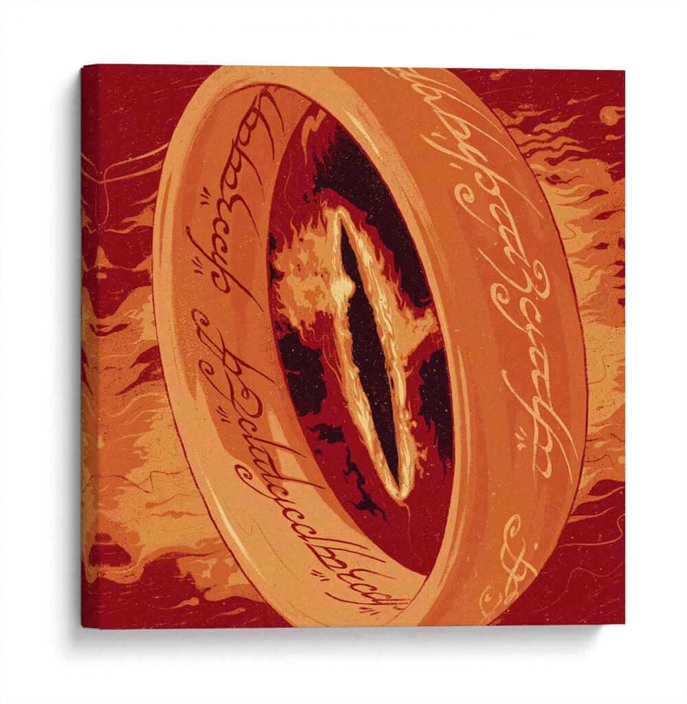 The Ring on fire | Cuadro decorativo de Canvas Lab