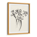 Lavado De Tinta Floral I - Narcisos - Nan Rae | Cuadro decorativo de Canvas Lab