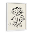 Lavado De Tinta Floral Iv - Amapola - Nan Rae | Cuadro decorativo de Canvas Lab