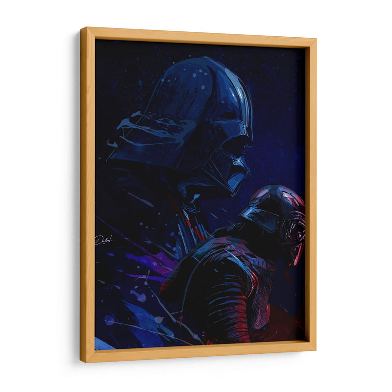 SW blue | Cuadro decorativo de Canvas Lab