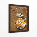 BB8 ilustración | Cuadro decorativo de Canvas Lab