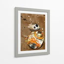 BB8 ilustración | Cuadro decorativo de Canvas Lab