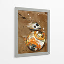 BB8 ilustración | Cuadro decorativo de Canvas Lab