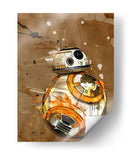 BB8 ilustración | Cuadro decorativo de Canvas Lab