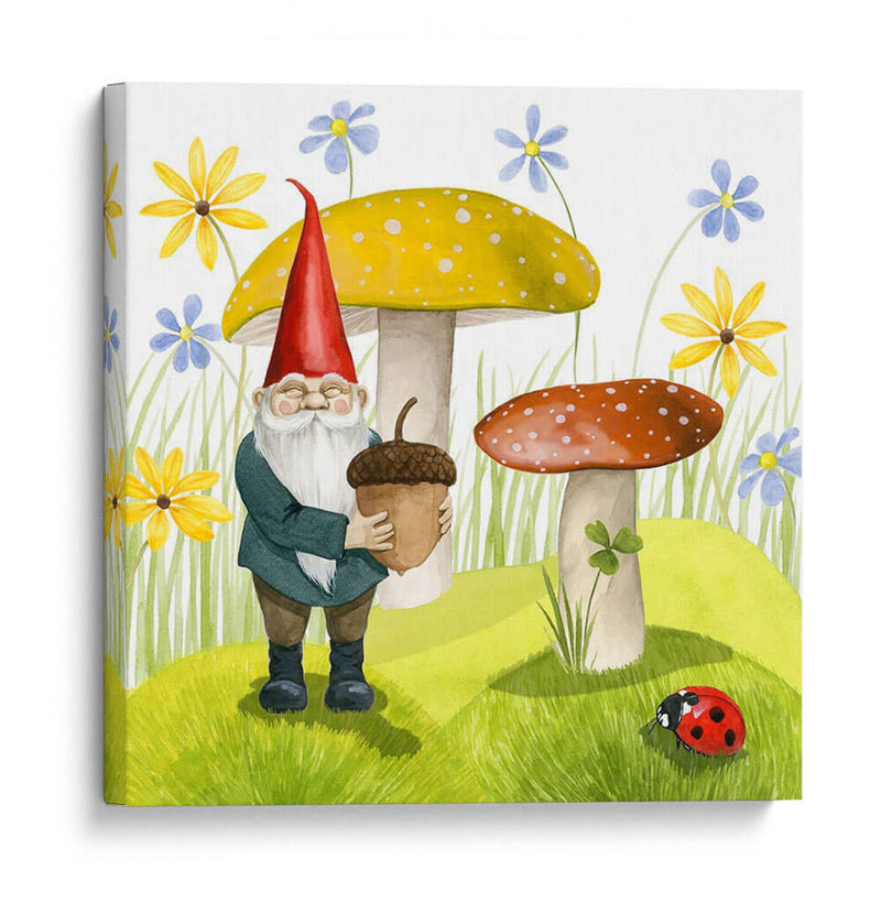 Vecinos Gnome I - Grace Popp | Cuadro decorativo de Canvas Lab