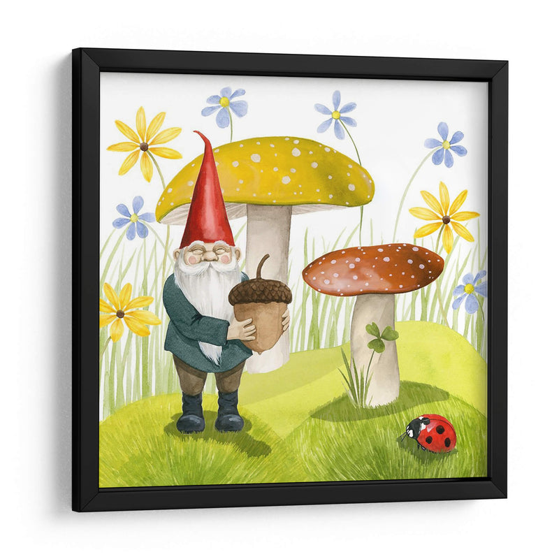 Vecinos Gnome I - Grace Popp | Cuadro decorativo de Canvas Lab