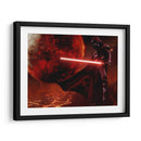 Darth Vader red | Cuadro decorativo de Canvas Lab