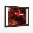 Darth Vader red | Cuadro decorativo de Canvas Lab
