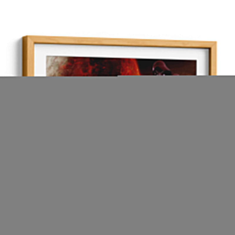 Darth Vader red | Cuadro decorativo de Canvas Lab