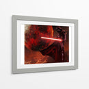 Darth Vader red | Cuadro decorativo de Canvas Lab