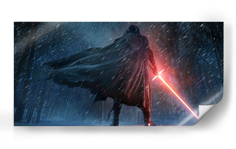 Kylo Ren ready | Cuadro decorativo de Canvas Lab