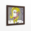 La rubia de Roy Lichtenstein | Cuadro decorativo de Canvas Lab