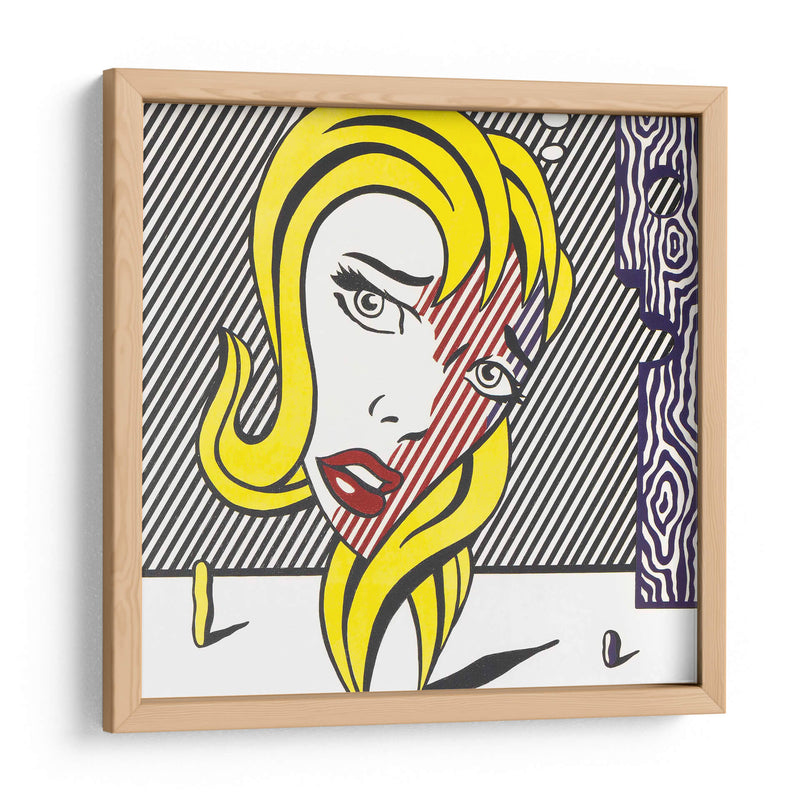 La rubia de Roy Lichtenstein | Cuadro decorativo de Canvas Lab