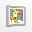 La rubia de Roy Lichtenstein | Cuadro decorativo de Canvas Lab