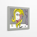 La rubia de Roy Lichtenstein | Cuadro decorativo de Canvas Lab