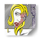 La rubia de Roy Lichtenstein | Cuadro decorativo de Canvas Lab