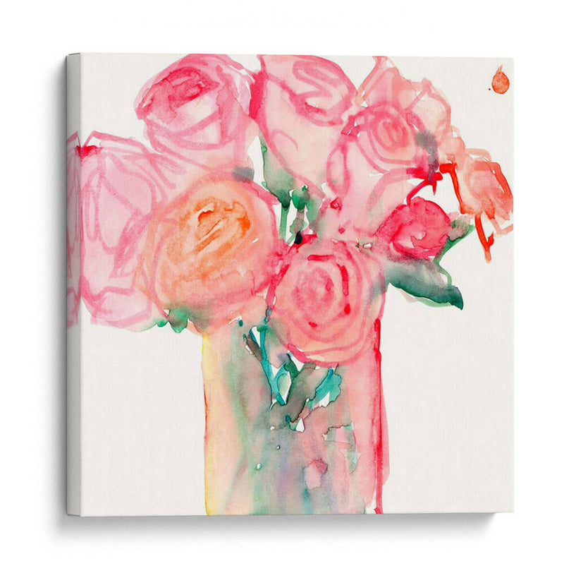 Cottage Roses Ii - Samuel Dixon | Cuadro decorativo de Canvas Lab