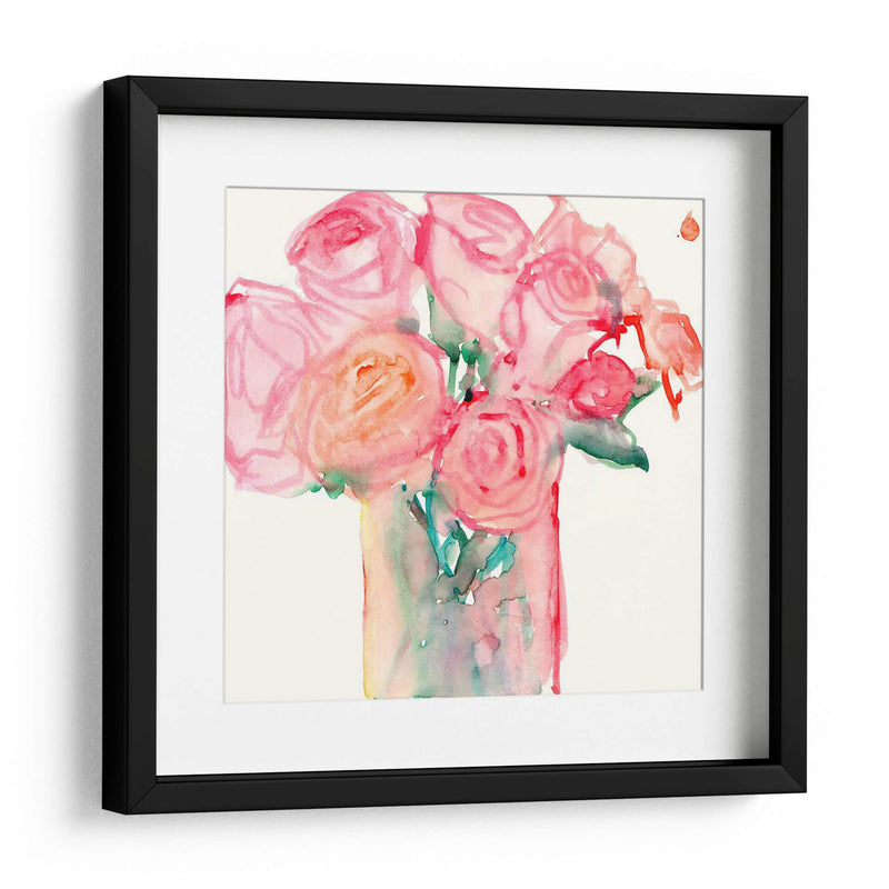 Cottage Roses Ii - Samuel Dixon | Cuadro decorativo de Canvas Lab