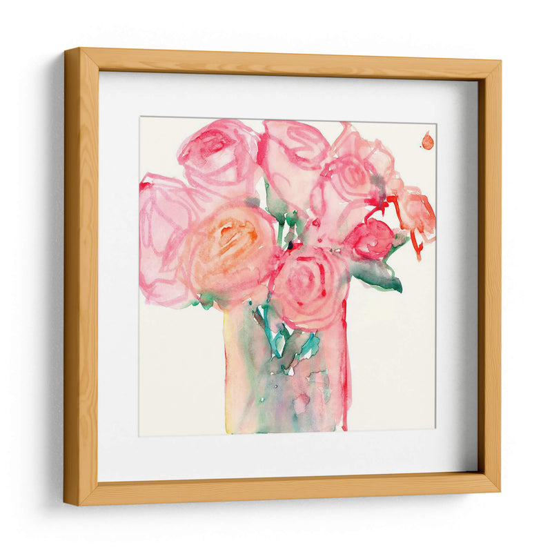 Cottage Roses Ii - Samuel Dixon | Cuadro decorativo de Canvas Lab