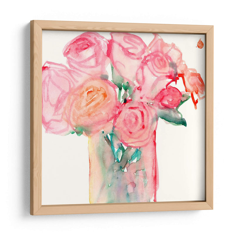 Cottage Roses Ii - Samuel Dixon | Cuadro decorativo de Canvas Lab