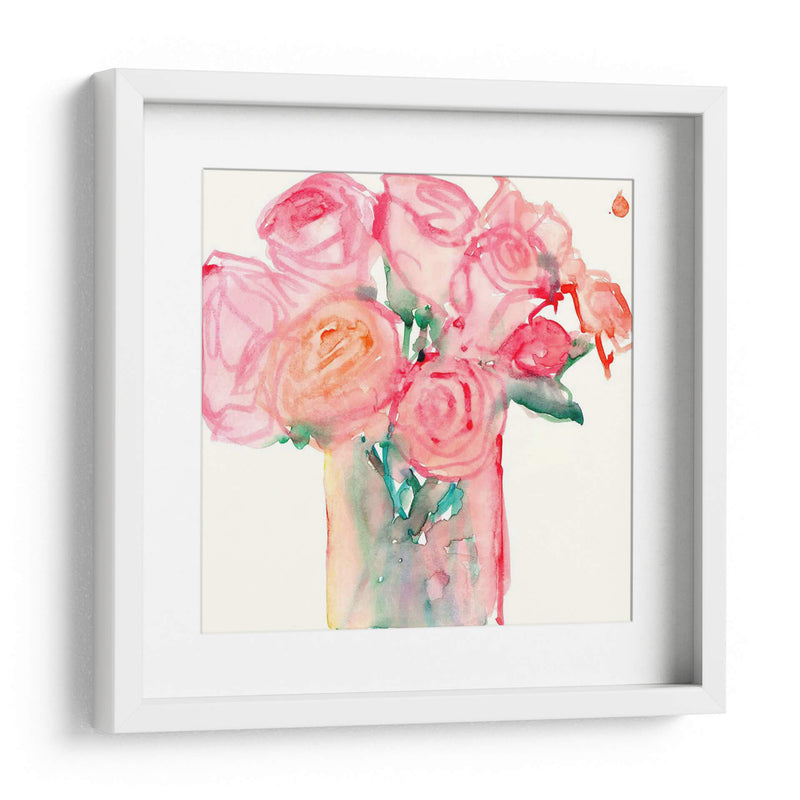 Cottage Roses Ii - Samuel Dixon | Cuadro decorativo de Canvas Lab