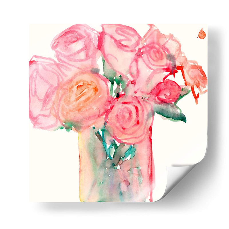 Cottage Roses Ii - Samuel Dixon | Cuadro decorativo de Canvas Lab